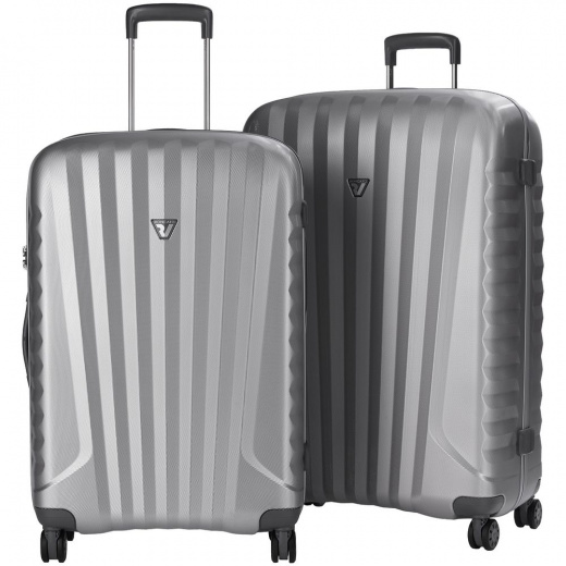 Чемодан Uno Zip Special M, серый в Мурманске
