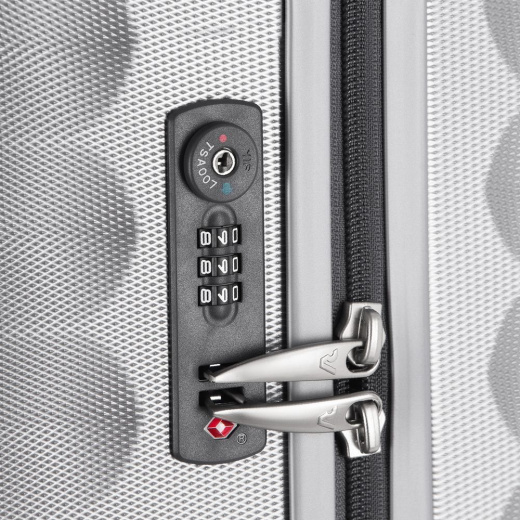 Чемодан Uno Zip Special M, серый в Мурманске